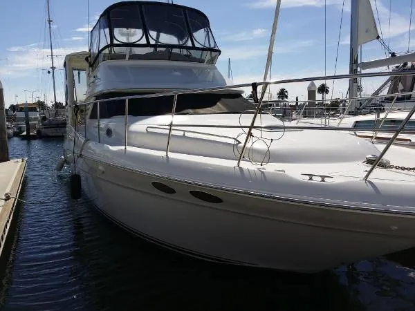 Slide: The Image of Sea Ray 420 Aft Cabin 1997 - 1