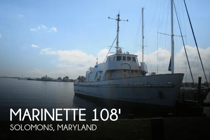 Slide: The Image of Marinette 108 Motoryacht 1986 - 0