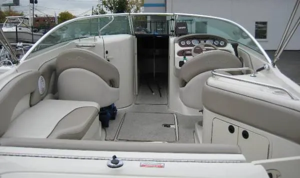 Slide: The Image of Sea Ray 240 Sundeck with Trailer 2003 - 4