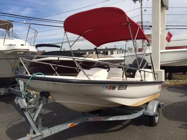 Slide: The Image of Boston Whaler 130 Sport with trailer 2005 - 0