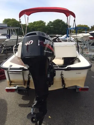 Slide: The Image of Boston Whaler 130 Sport with trailer 2005 - 4