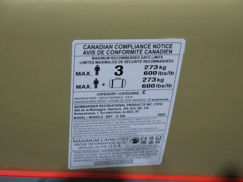 Slide: The Image of Sea-Doo 22sg - Rxt-x 325 W/snd 2025 - 16