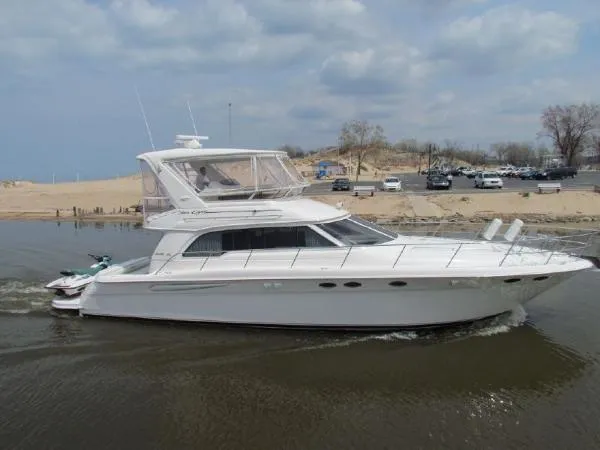 Slide: The Image of Sea Ray 480 Sedan Bridge TNT 1999 - 11