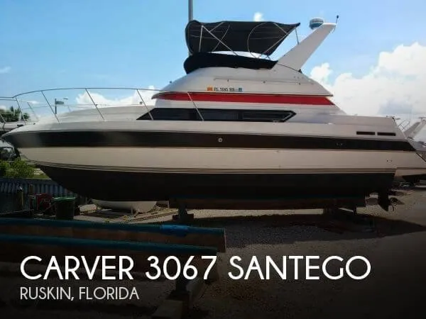 Slide: The Image of Carver Yachts 3067 Santego 1989 - 0