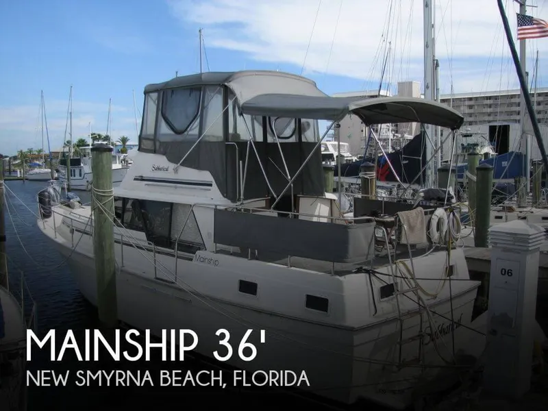 Slide: The Image of Mainship 36 Aft Cabin 1989 - 0