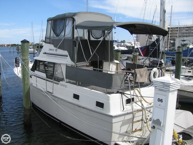Slide: The Image of Mainship 36 Aft Cabin 1989 - 2