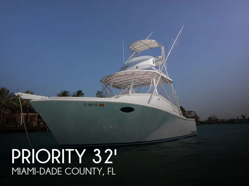 Slide: The Image of Priority 32 SS Custom Sportfisherman 1996 - 0
