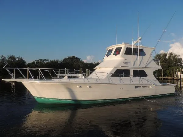 Slide: The Image of Ricker Bros Custom Sportfish 51 Enclosed Bridge Convertible 2005 - 0