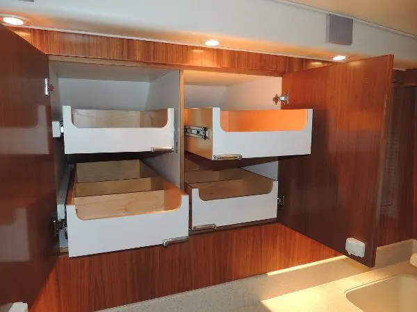 Slide: The Image of Ricker Bros Custom Sportfish 51 Enclosed Bridge Convertible 2005 - 8