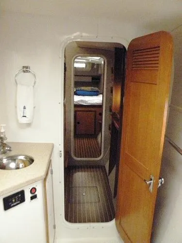 Slide: The Image of Manta 42 MK II Sail Catamaran 2003 - 11