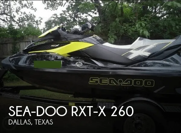 Slide: The Image of Sea-Doo RXT-X 260 2013 - 0