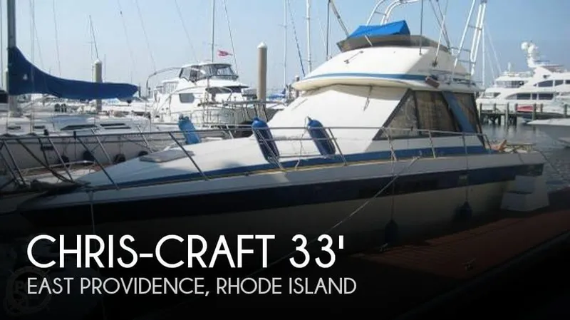 Slide: The Image of Chris-Craft 333 Commander 1985 - 0