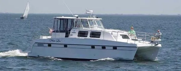 Slide: The Image of Endeavour Trawlercat 38 2004 - 0