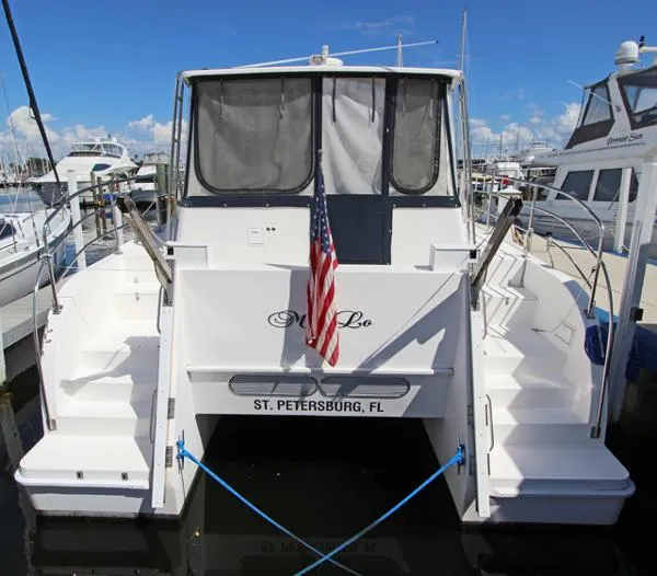 Slide: The Image of Endeavour Trawlercat 38 2004 - 2