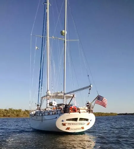 Slide: The Image of Hardin 45 Center Cockpit Ketch 1980 - 1