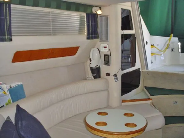Slide: The Image of Sea Ray 350 Express Bridge-REPOWERED WITH YANMAR DIESELS 1992 - 3