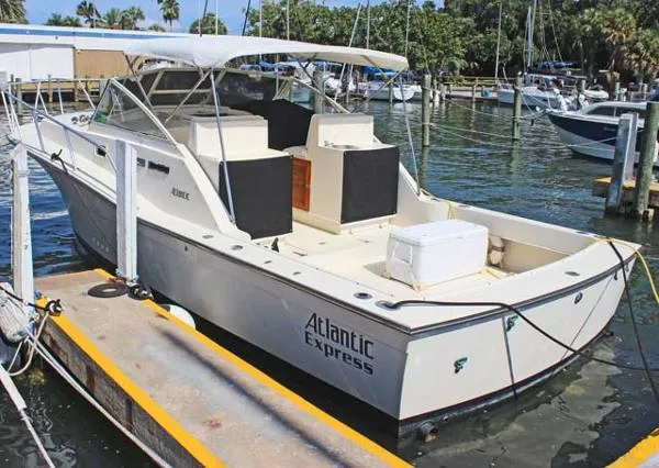 Slide: The Image of Atlantic 34 Express 1990 - 1