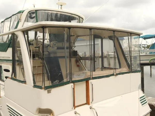 Slide: The Image of Sea Ray 410 Aft Cabin MY - CATS & Bow Thruster 1987 - 2