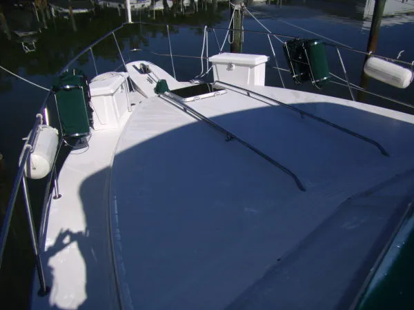 Slide: The Image of Sea Ray 410 Aft Cabin MY - CATS & Bow Thruster 1987 - 5