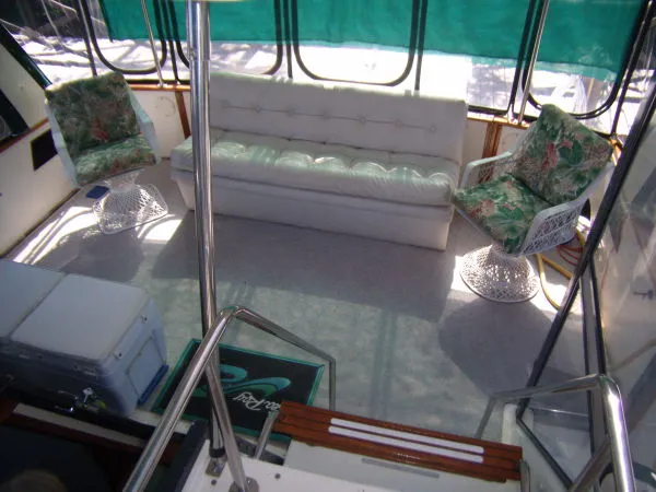 Slide: The Image of Sea Ray 410 Aft Cabin MY - CATS & Bow Thruster 1987 - 8