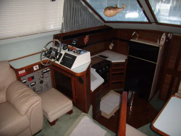 Slide: The Image of Sea Ray 410 Aft Cabin MY - CATS & Bow Thruster 1987 - 9