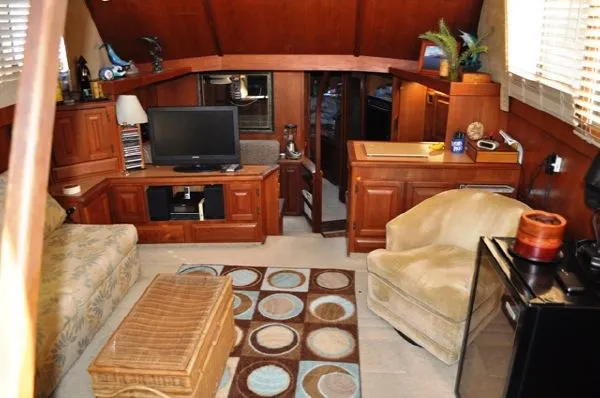 Slide: The Image of Viking 50 Cockpit Motoryacht-NEED IMMEDIATE SALE! 1987 - 2