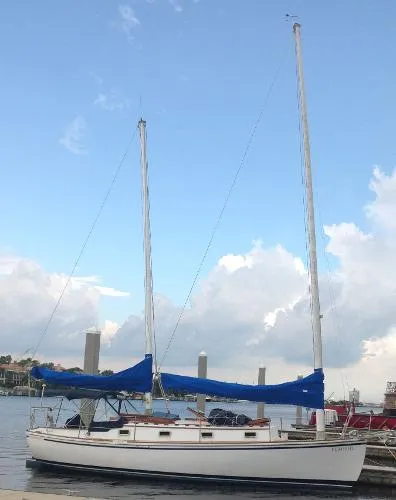 Slide: The Image of Herreshoff 31 Cat Ketch 1985 - 3