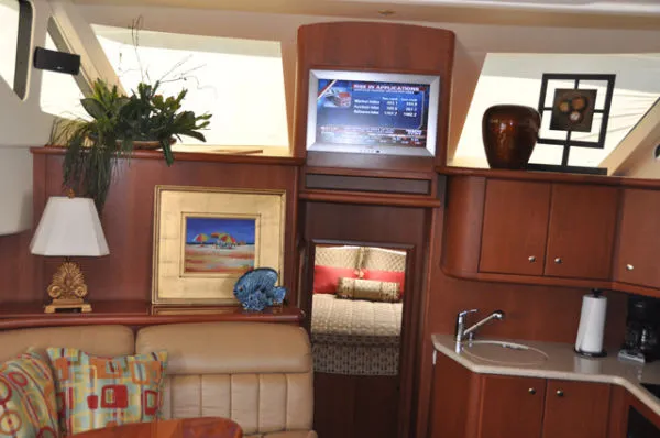 Slide: The Image of Silverton 43 Motor Yacht -SURVEYED DEC, 2011 2005 - 10