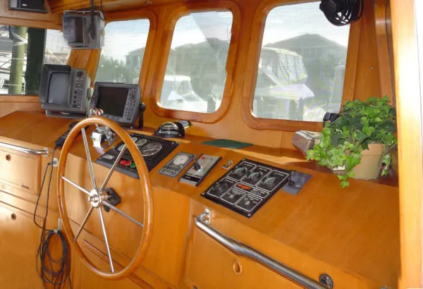 Slide: The Image of Hans Christian Independence Cherubini Pilothouse LRC Trawler 1988 - 9