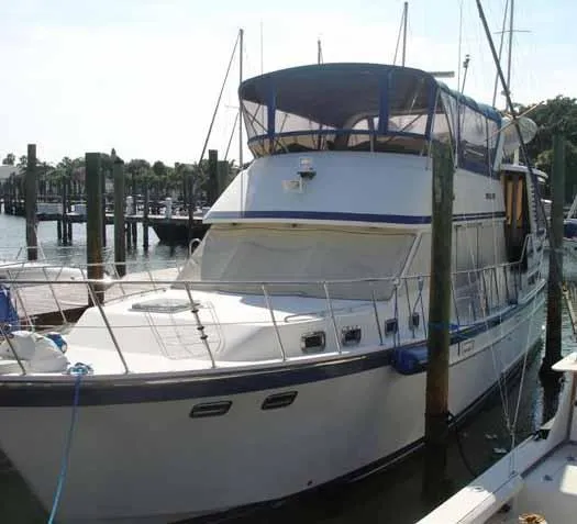 Slide: The Image of Jefferson 46 Sundeck Motor Yacht 1988 - 0