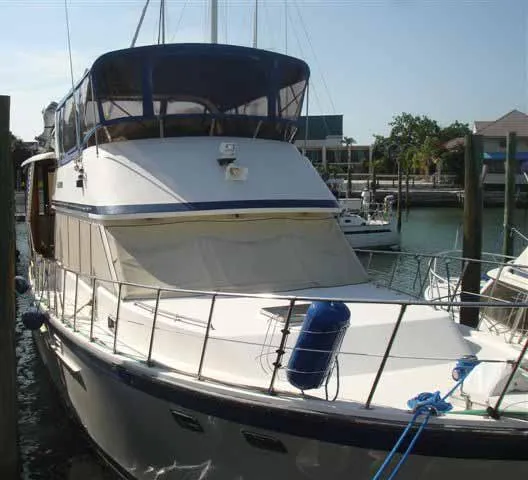 Slide: The Image of Jefferson 46 Sundeck Motor Yacht 1988 - 1