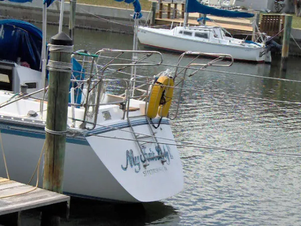 Slide: The Image of Hunter Sloop 1984 - 1