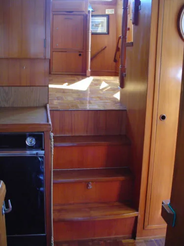 Slide: The Image of DeFever 49 LRC(LONG RANGE CRUISER ) PILOTHOUSE TRAWLER 1987 - 11
