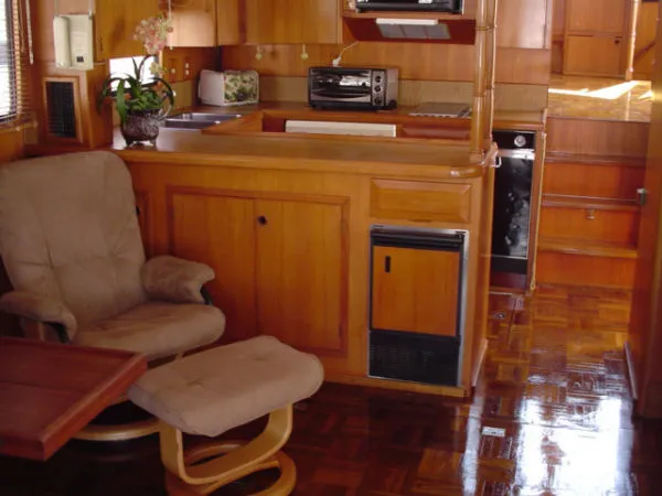 Slide: The Image of DeFever 49 LRC(LONG RANGE CRUISER ) PILOTHOUSE TRAWLER 1987 - 8