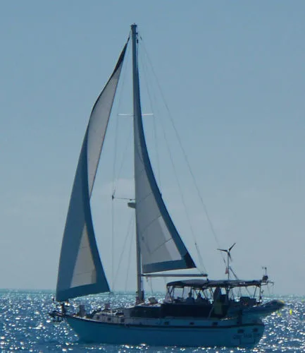 Slide: The Image of Gulfstar 47 SAILMASTER-CENTER COCKPIT-GREAT LIVE-ABOARD! 1980 - 0
