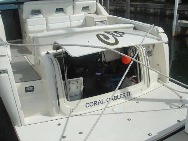 Slide: The Image of Tiara 4000 EXPRESS CRUISER-"BANK APPROVED FOR SHORT SALE" 1997 - 6