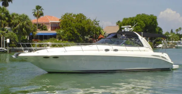 Slide: The Image of Sea Ray 410 Sundancer 2001 - 0