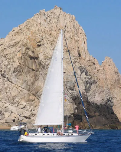 Slide: The Image of Endeavour CC-BLUE WATER-SHOAL DRAFT KEEL! 1985 - 1