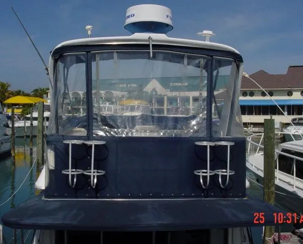 Slide: The Image of Sea Ray 345 Sedan Bridge 1988 - 2