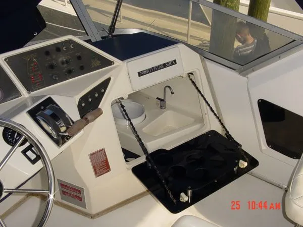 Slide: The Image of Sea Ray 345 Sedan Bridge 1988 - 8