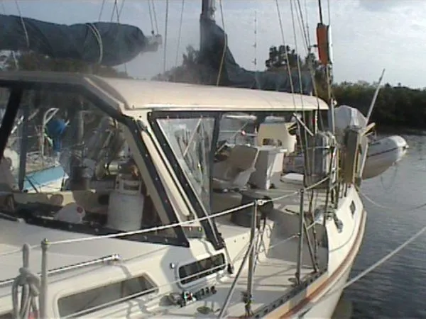Slide: The Image of Bruce Roberts Center Console Ketch 1993 - 5