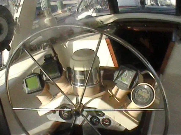 Slide: The Image of Bruce Roberts Center Console Ketch 1993 - 7
