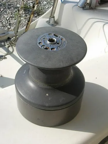 Slide: The Image of Bruce Roberts Center Console Ketch 1993 - 9