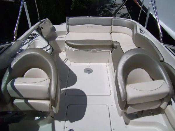 Slide: The Image of Sea Ray 240 Sun Deck w/ NEW TRAILER 2005 - 5