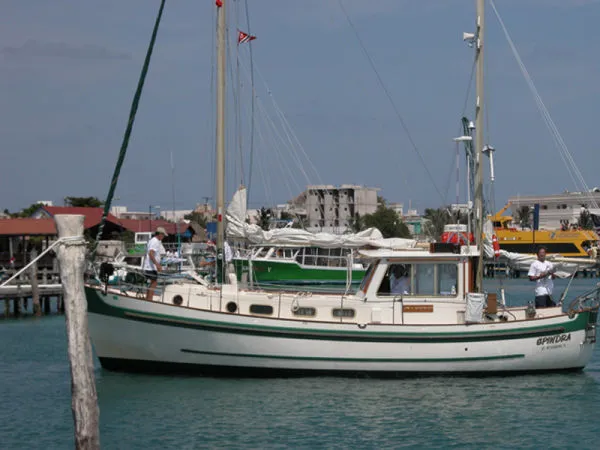 Slide: The Image of Banjer Pilothouse LRC Motorsailor Ketch 1971 - 0