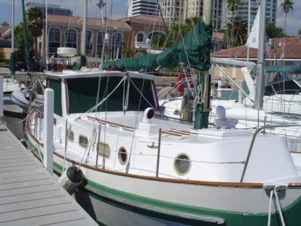 Slide: The Image of Banjer Pilothouse LRC Motorsailor Ketch 1971 - 3