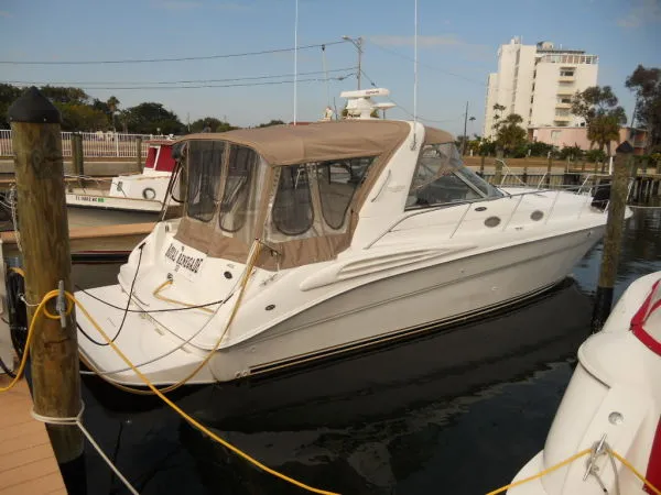 Slide: The Image of Sea Ray 400 Sundancer-BRING OFFERS! 1999 - 0