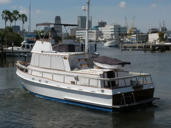 Slide: The Image of Grand Banks 36 Classic Trawler 1969 - 1