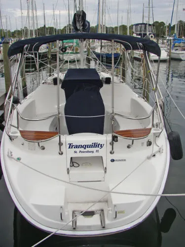 Slide: The Image of Hunter 306 Sloop-LIKE BRAND NEW! 2002 - 1