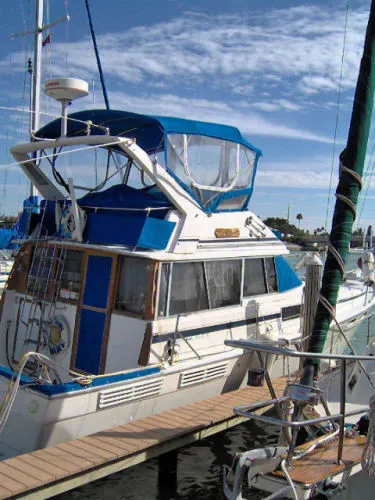 Slide: The Image of Bayliner 3870 Motor Yacht 1987 - 3